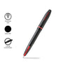 Sheaffer Icon Matte Black Medium Nib Fountain Pen with Gloss Black Trims SE0910853
