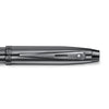 Sheaffer 100 Iconic Gun Metal Gray Medium Nib Fountain Pen with Shiny PVD Trims SE0937553
