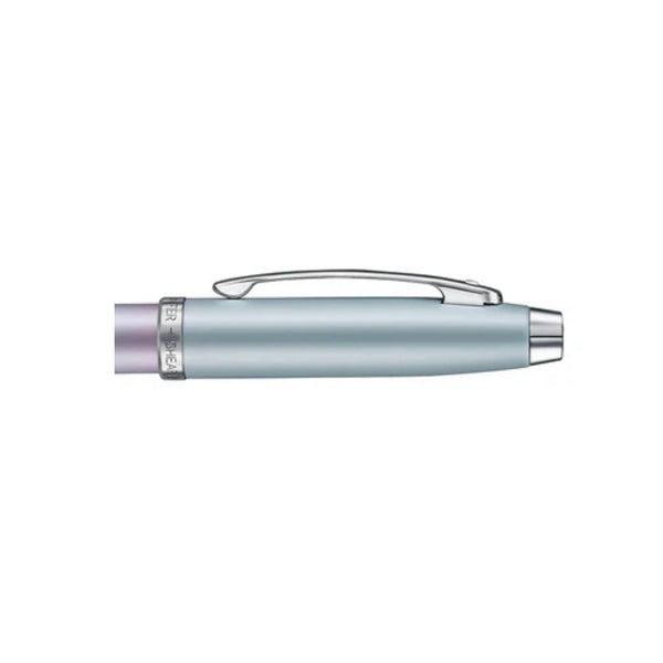 Sheaffer 100 Expressions Blue-Pink Pearlised Gradient with Chrome Trim Medium Nib Fountain Pen SE0937653