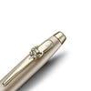 Sheaffer 100 Emily in Paris Champagne Gold with Gold Trim and Bow Clip Emblem Medium Nib Fountain Pen SE0937753