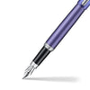 VFM Expressions Blue-Purple Pearlised Gradient with Chrome Trim Medium Nib Fountain Pen SE0943053