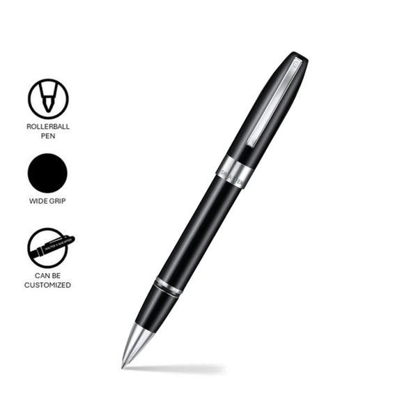 Legacy Glossy Black with Chrome Trim Rollerball Pen SE1906451