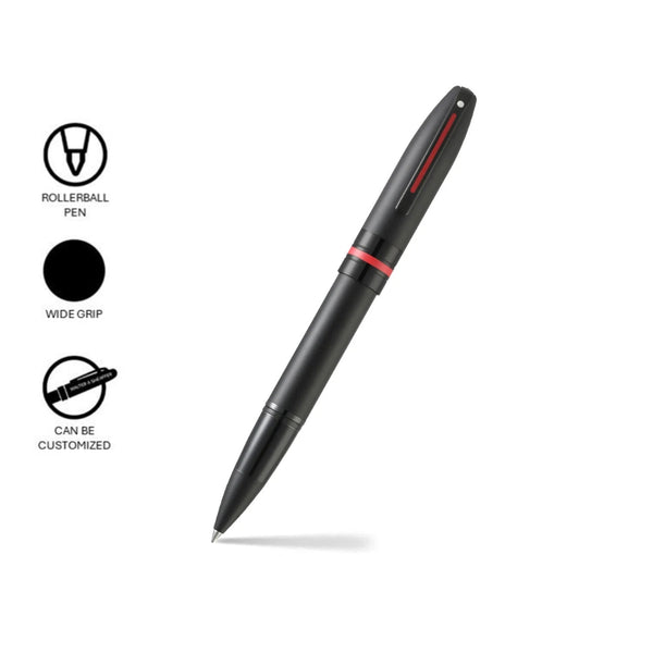 Sheaffer Icon Matte Black Rollerball Pen with Gloss Black Trims SE1910851
