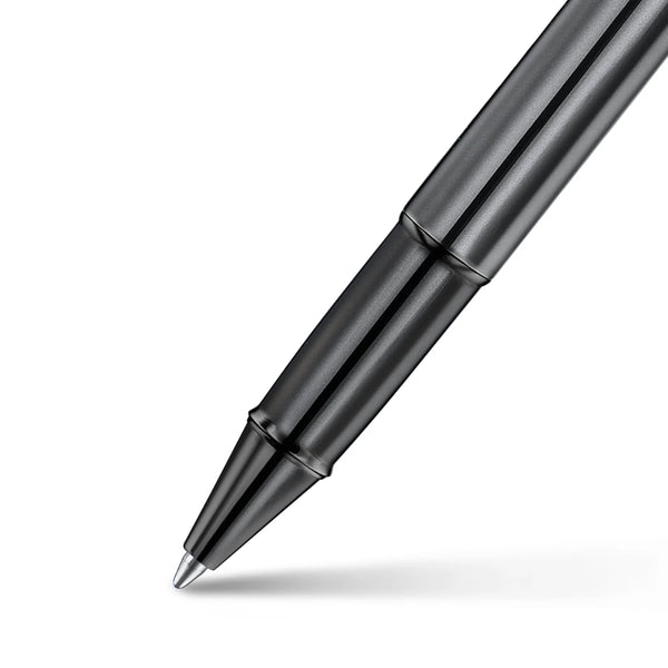 Sheaffer 100 Iconic Gun Metal Gray Rollerball Pen with Shiny PVD Trims SE1937551