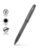 Sheaffer 100 Iconic Gun Metal Gray Rollerball Pen with Shiny PVD Trims SE1937551