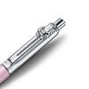 Sheaffer Sentinel Emily in Paris Matte Pink with Chrome Trim and Bow Clip Emblem Ballpoint Pen SE232151